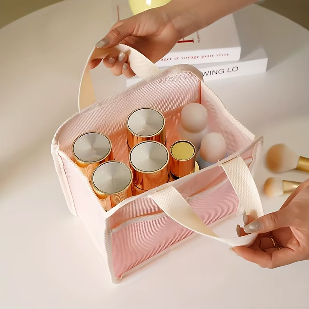 กระเป๋าเก็บเครื่องสำอางสไตล์อิ - Beauty Makeup Women บทวิจารณ์และราคา